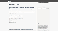 Desktop Screenshot of dandolf.net